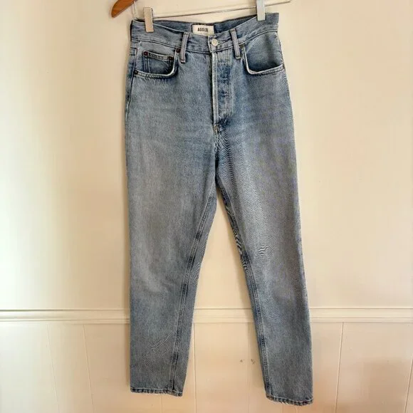 Agolde Fen Straight Leg Jeans - Size 23 - Picture 6 of 14